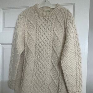 Hand Knit Original Irish Sweater
